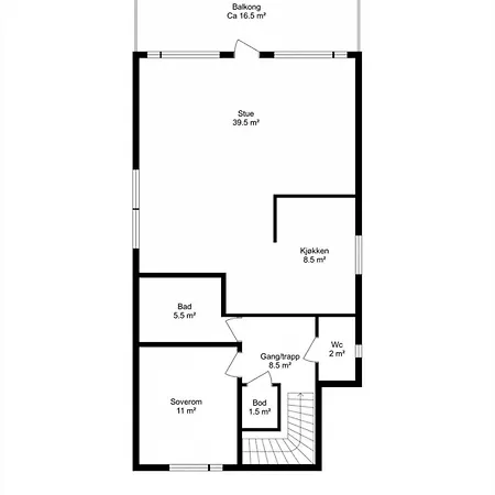 Sentral Familiebolig Med Parkering וילה *